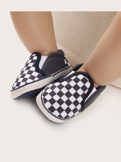 Baby Dinosaur Graphic Slip-On Sneakers- FDs