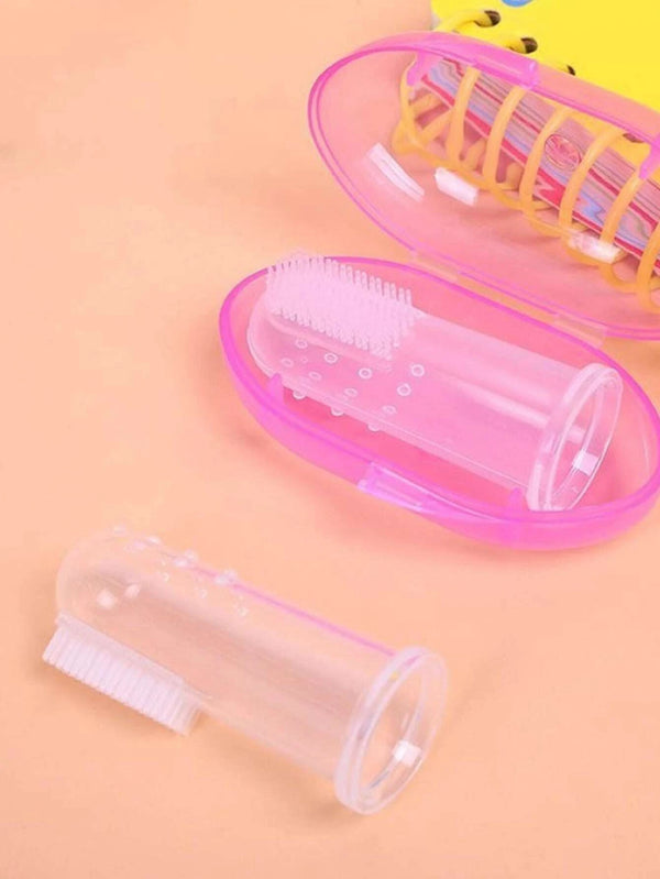 1pc Portable Toothbrush With Storage Box - FD