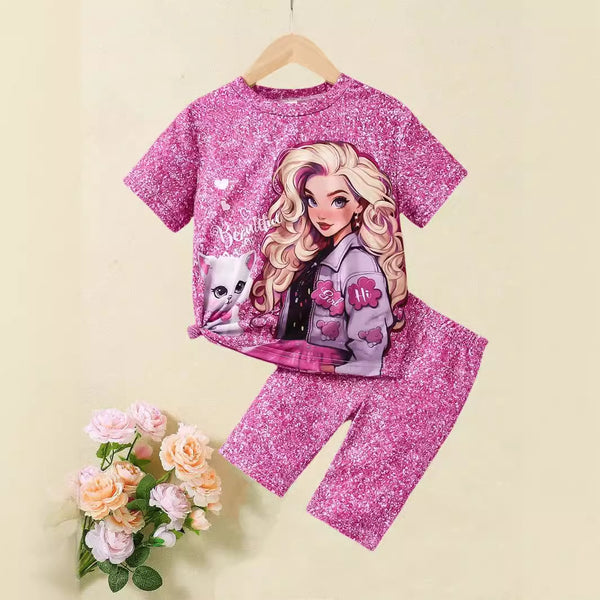 Children's Loungewear Suit Soft Pajamas Girls